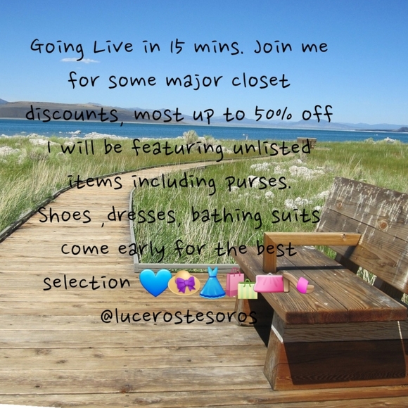 ***LIKE AND SHARE TO BE NOTIFIED WHEN I GO LIVE ** - Picture 1 of 5